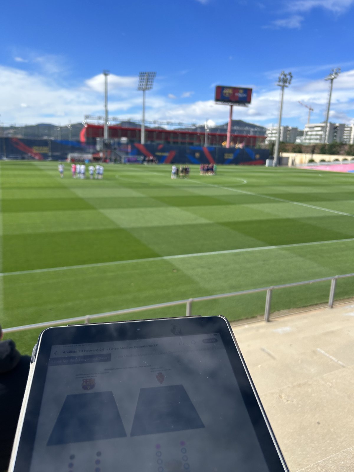 Trabajo de campo con un jugador